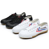 Men's Practice Running White Gymnastics Motion Sneakers